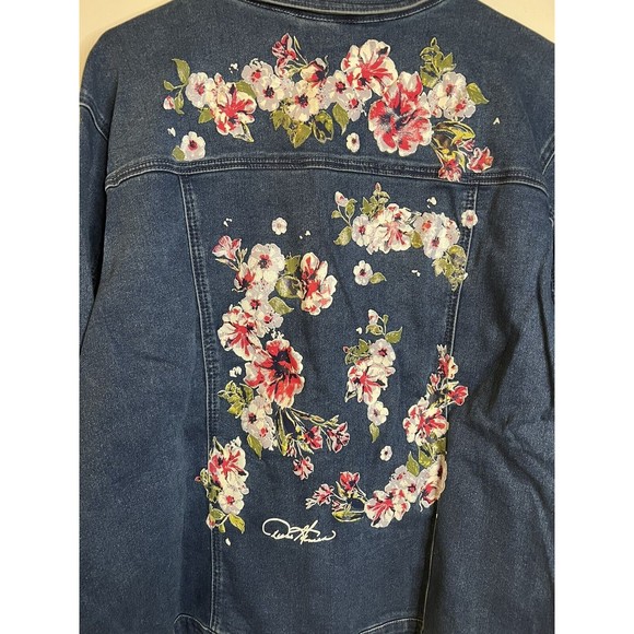 Diane Gilman Blue Jean Jacket - Picture 8 of 13